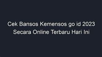 Bansos Hari Ini